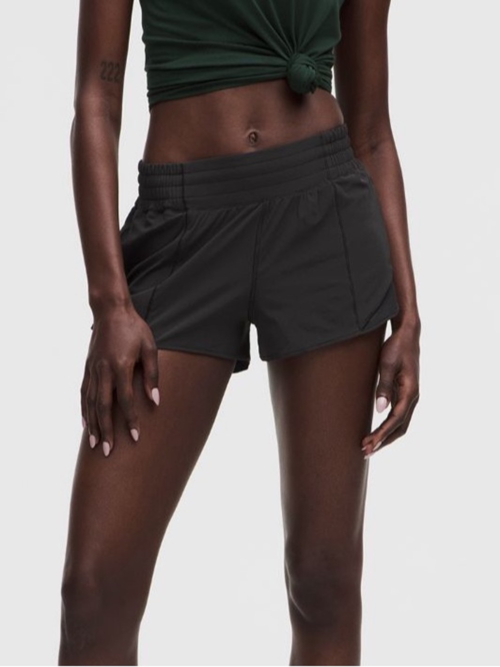 Lululemon Hotty Hot High-Rise Lined Short 2.5” Black